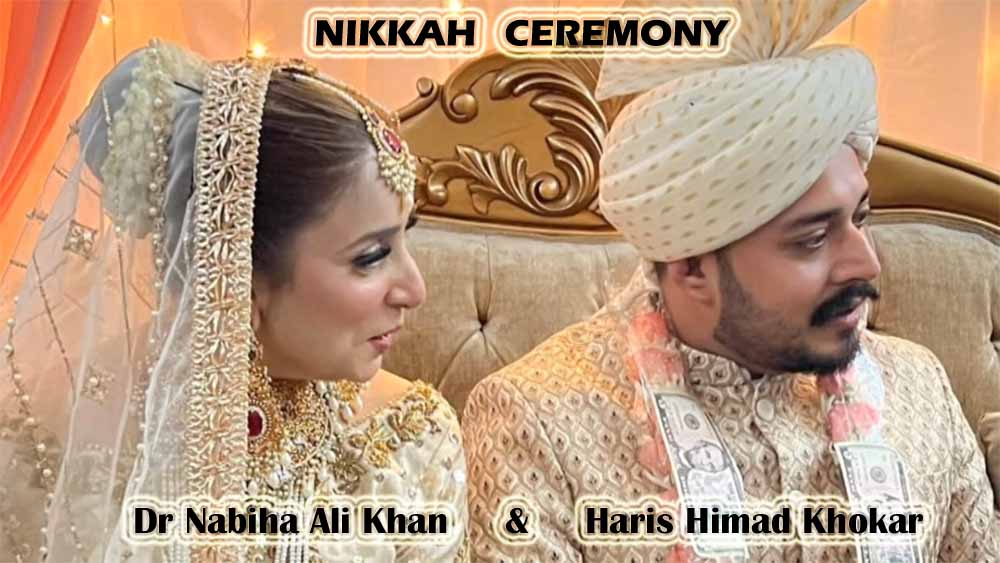 Dr Nabiha Ali Khan Wedding