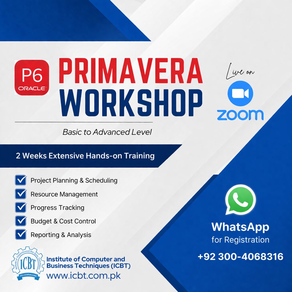 Primavera P6 Online Training