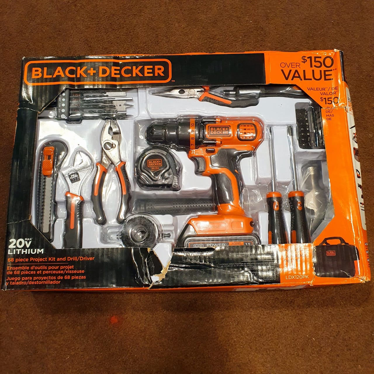 tools set for home and office black and decker 