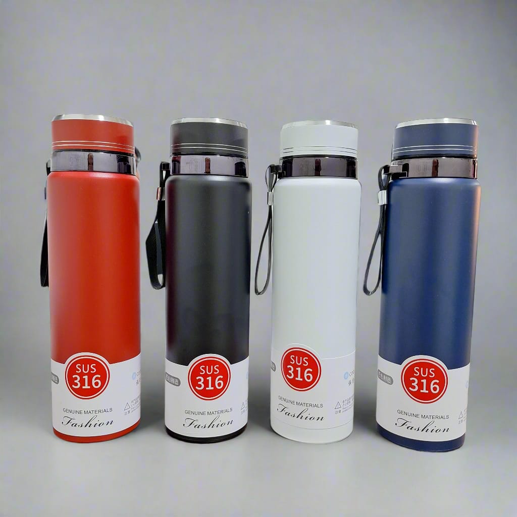 double layer water bottle 1ltr stainless steel
