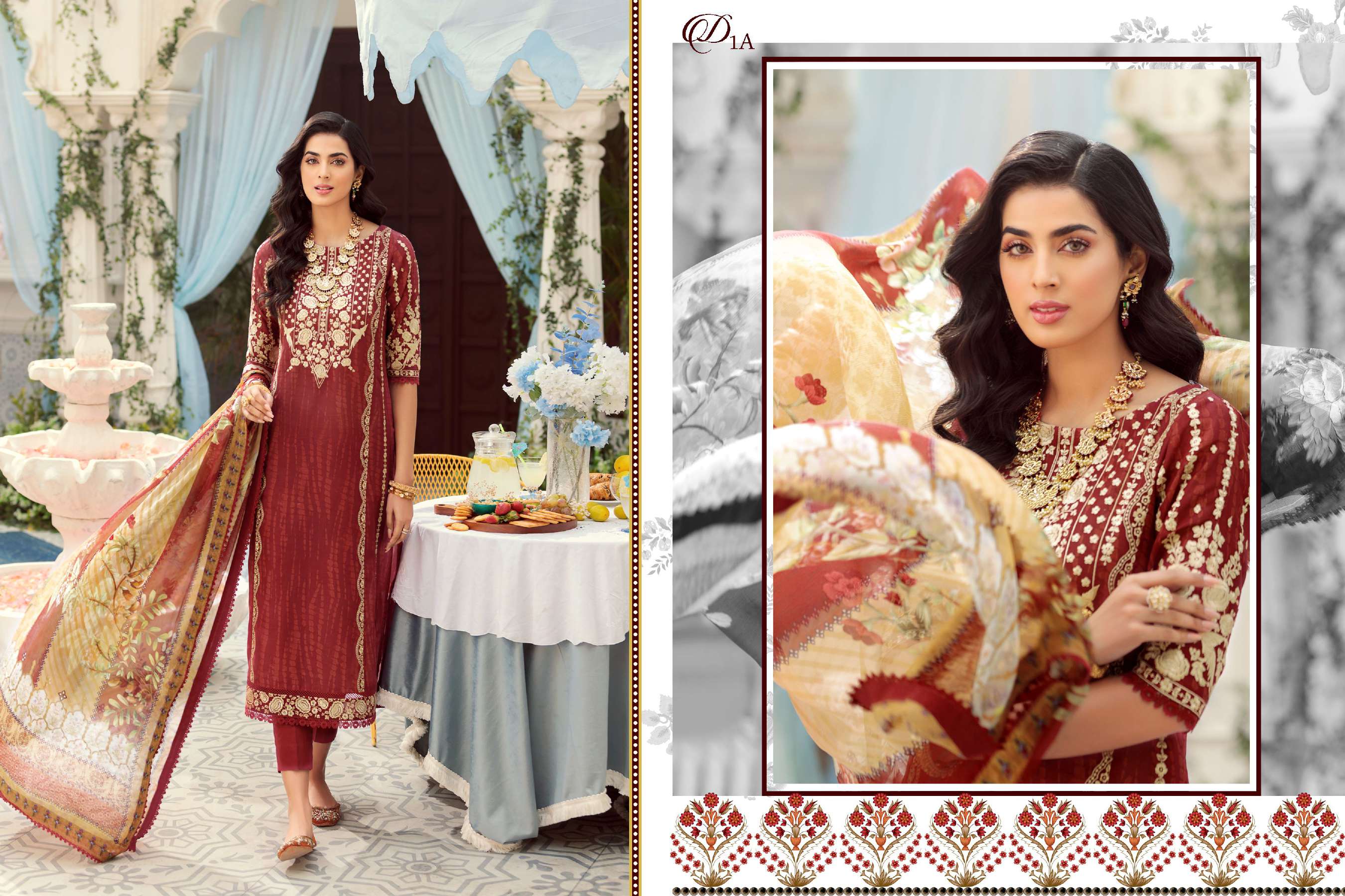 NOOR BY SAADIA ASAD LAWN PRINTS 2026 1A