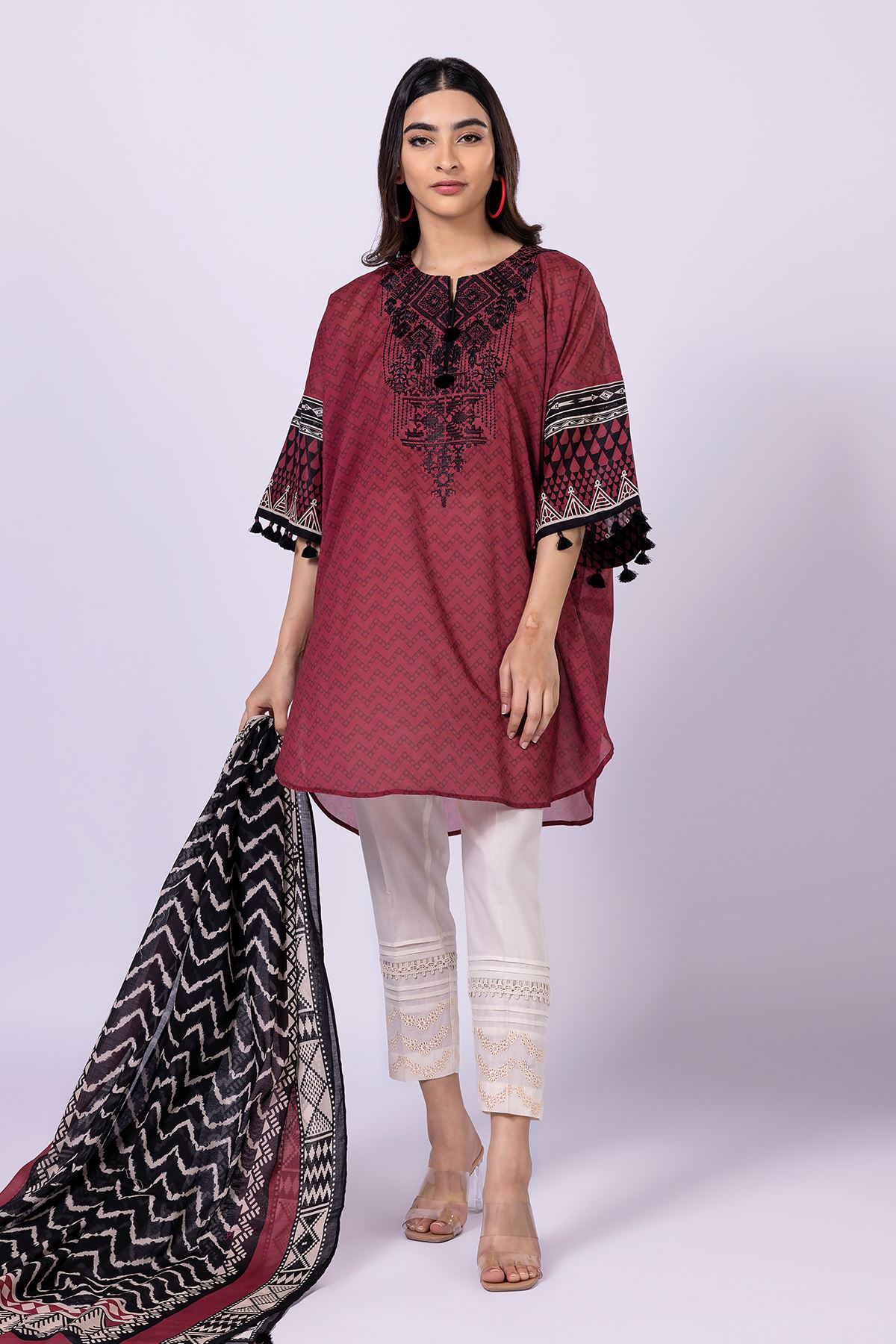 KHAADI LAWN Women Fashion 2024 Khaadi 5050 pk