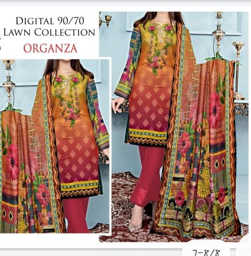 lawn 3 pcs