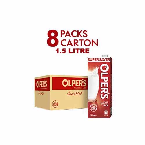 Olpers Full Cream Milk 1500ml Helicap 8 PCs price 