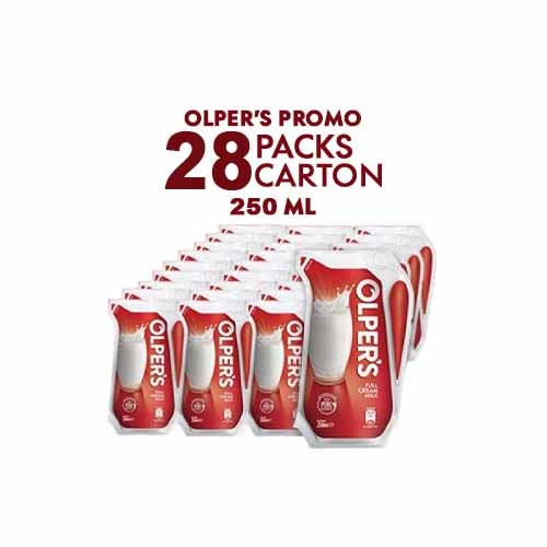 Olpers Full Cream Milk 250ml Ecolean 28 PCs price