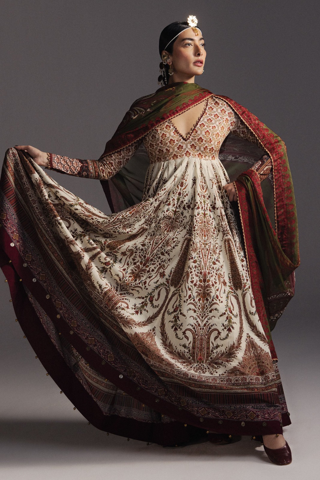 Zara Shahjahan Anarkali Shahkar-D3