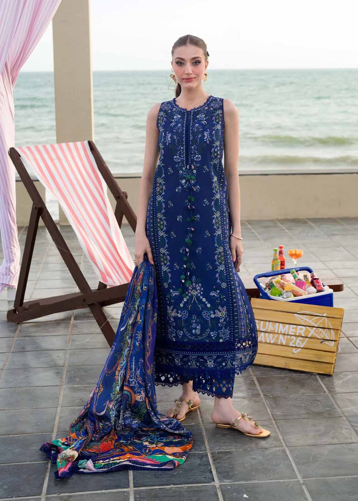 Kanwal Mailk Mira Summer Lawn Solene