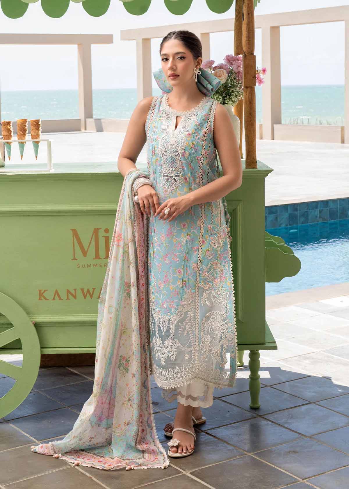 Kanwal Mailk Mira Summer Lawn Tiya