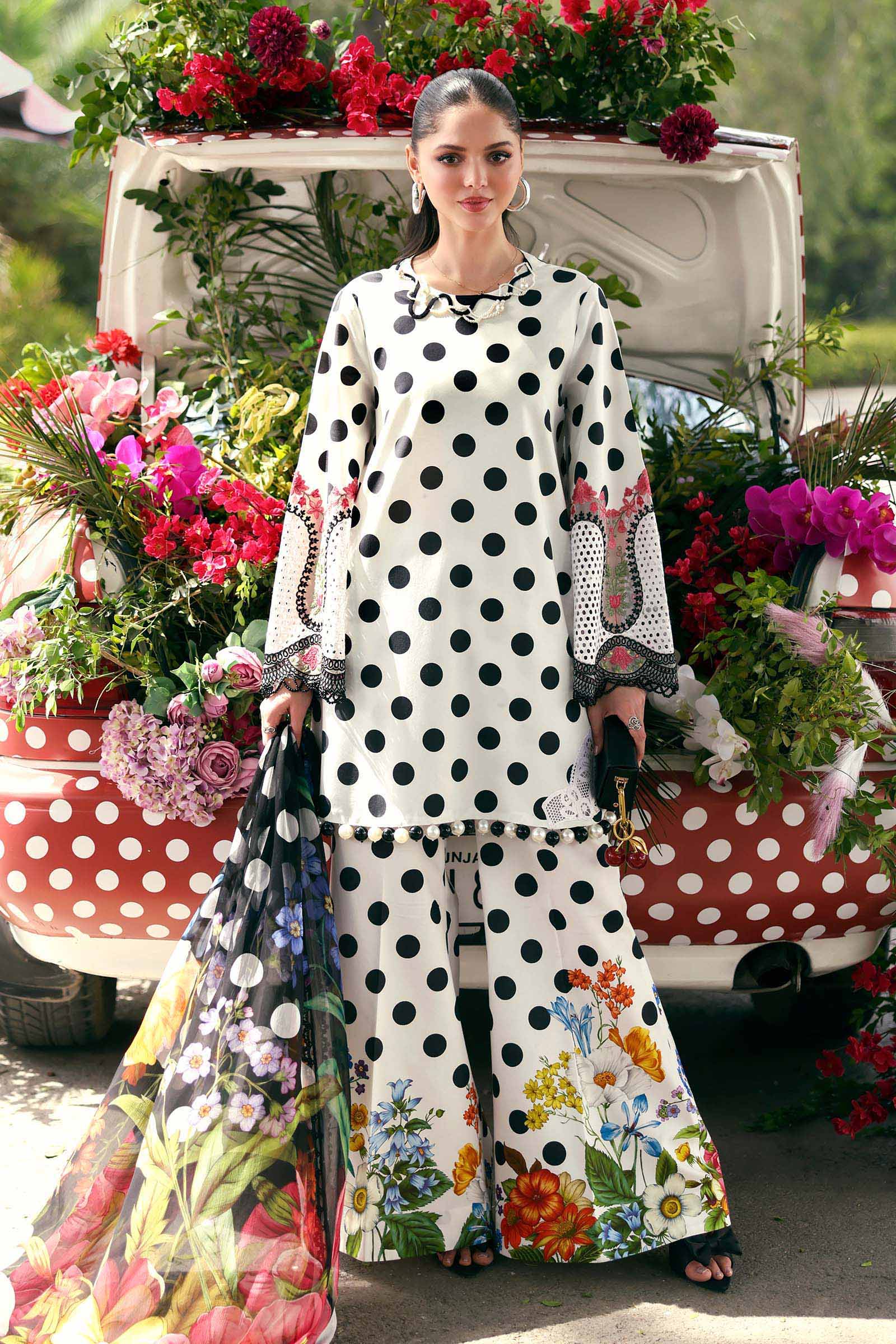 Maria B M Prints MPT-3008-A
