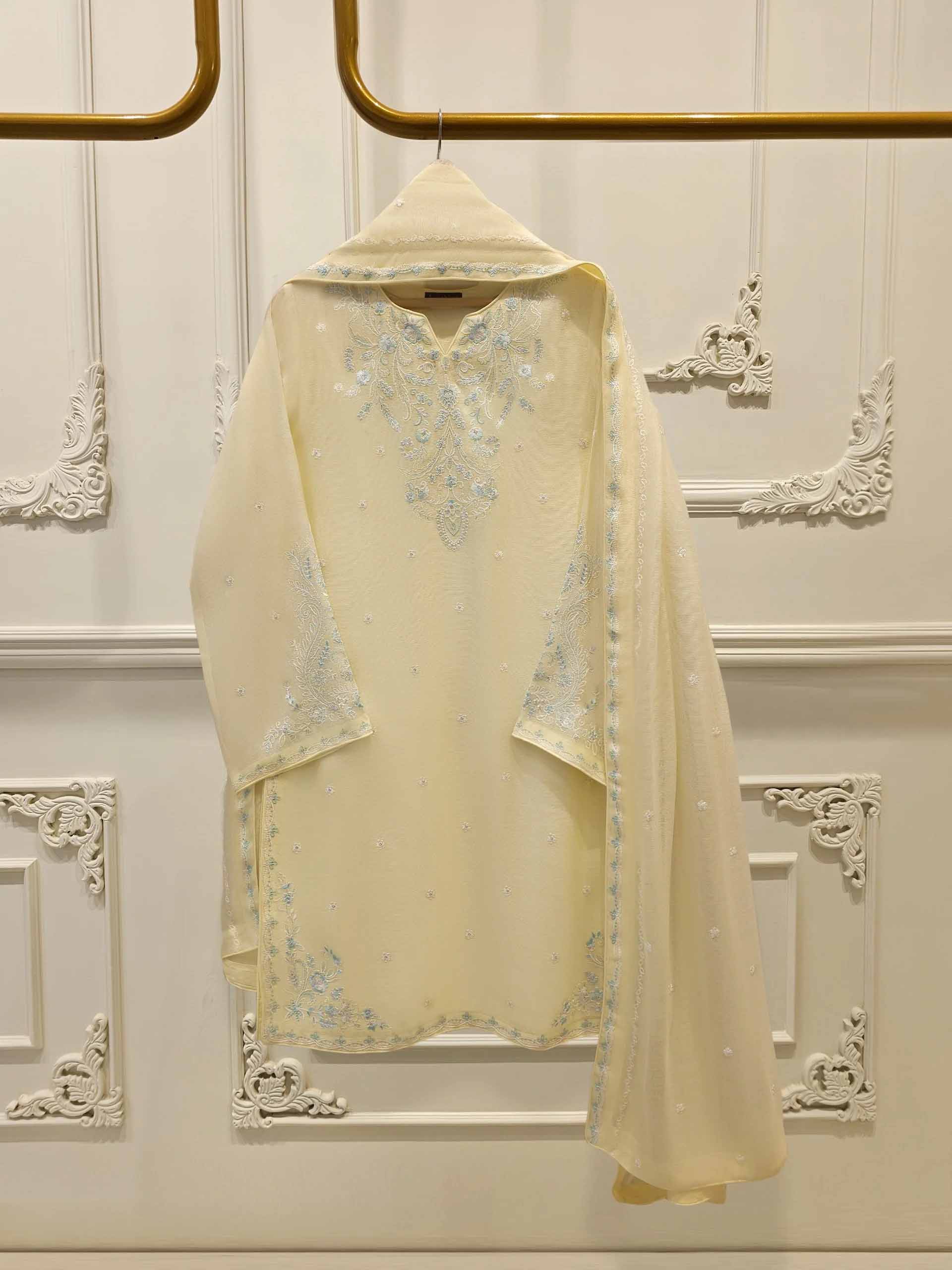 AGHA NOOR - CHIFFON KURTIS