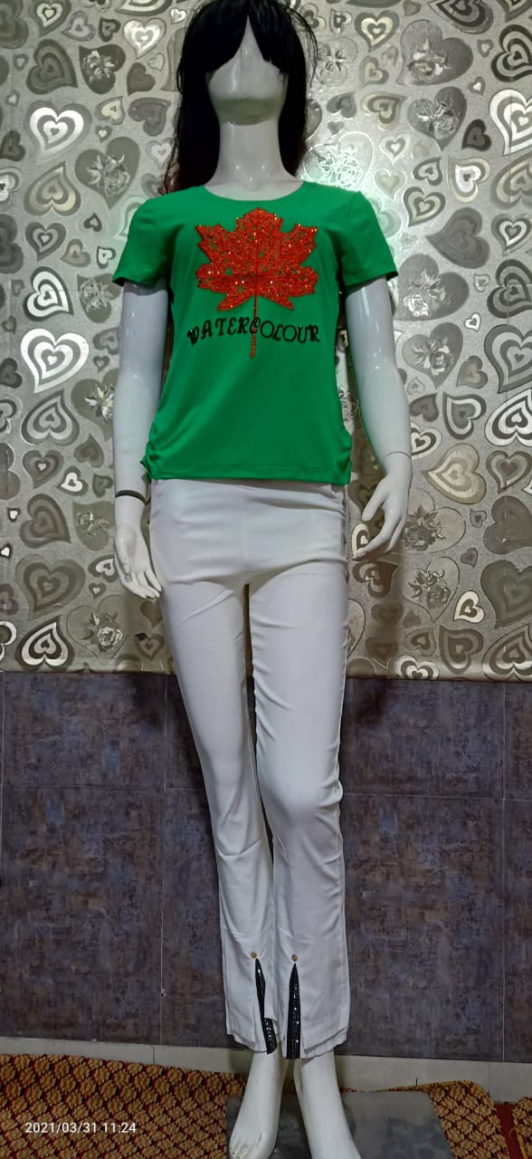 LADIES SHIRT AND TROUSER