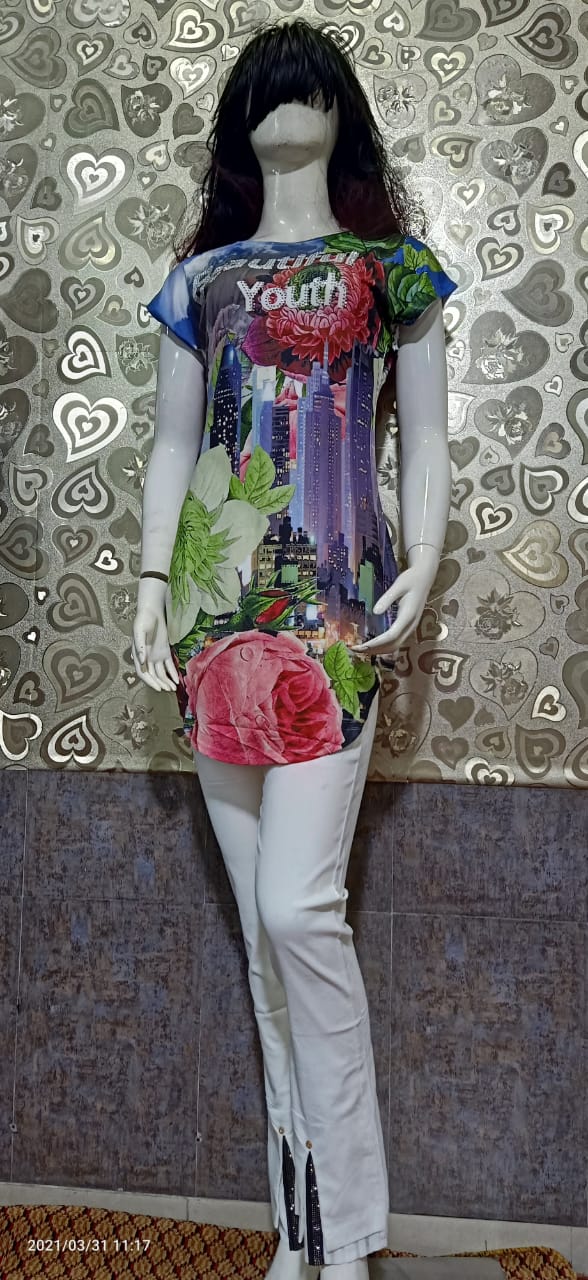 LADIES SHIRT AND TROUSER