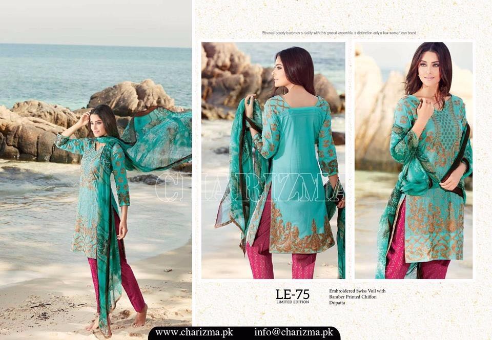 Charizma Emboridery Suits 