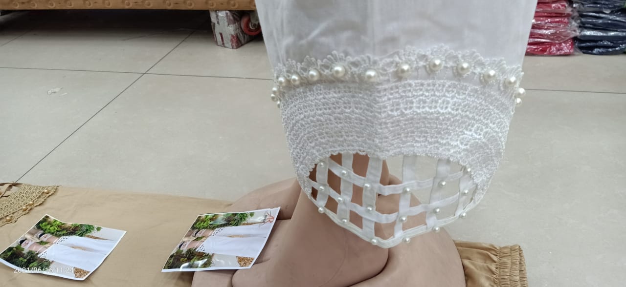 Embroidery Trouser
