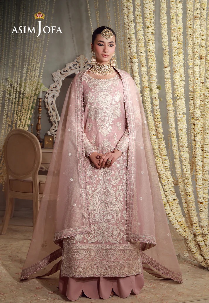 Asim Jofa Unstitched Luxury AJULFE-09