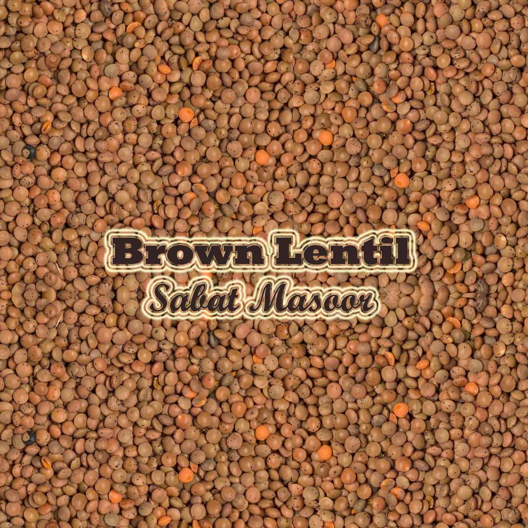 Brown Lentil - Sabat Masoor