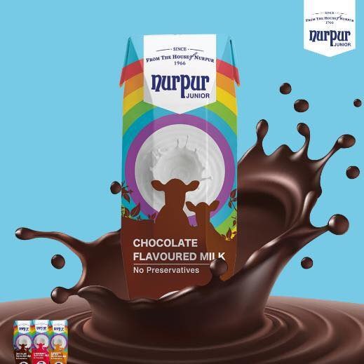 nurpur chocolate flavoured milk with price