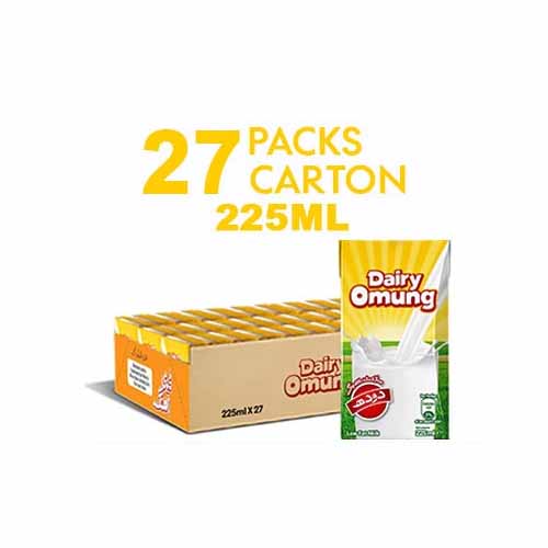 Dairy Omung 225ml Low Fat 27 PCs with price
