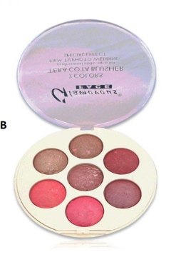 Glamorous Face 7 Color Tera Cotta Blush On ( 3 Groups )
