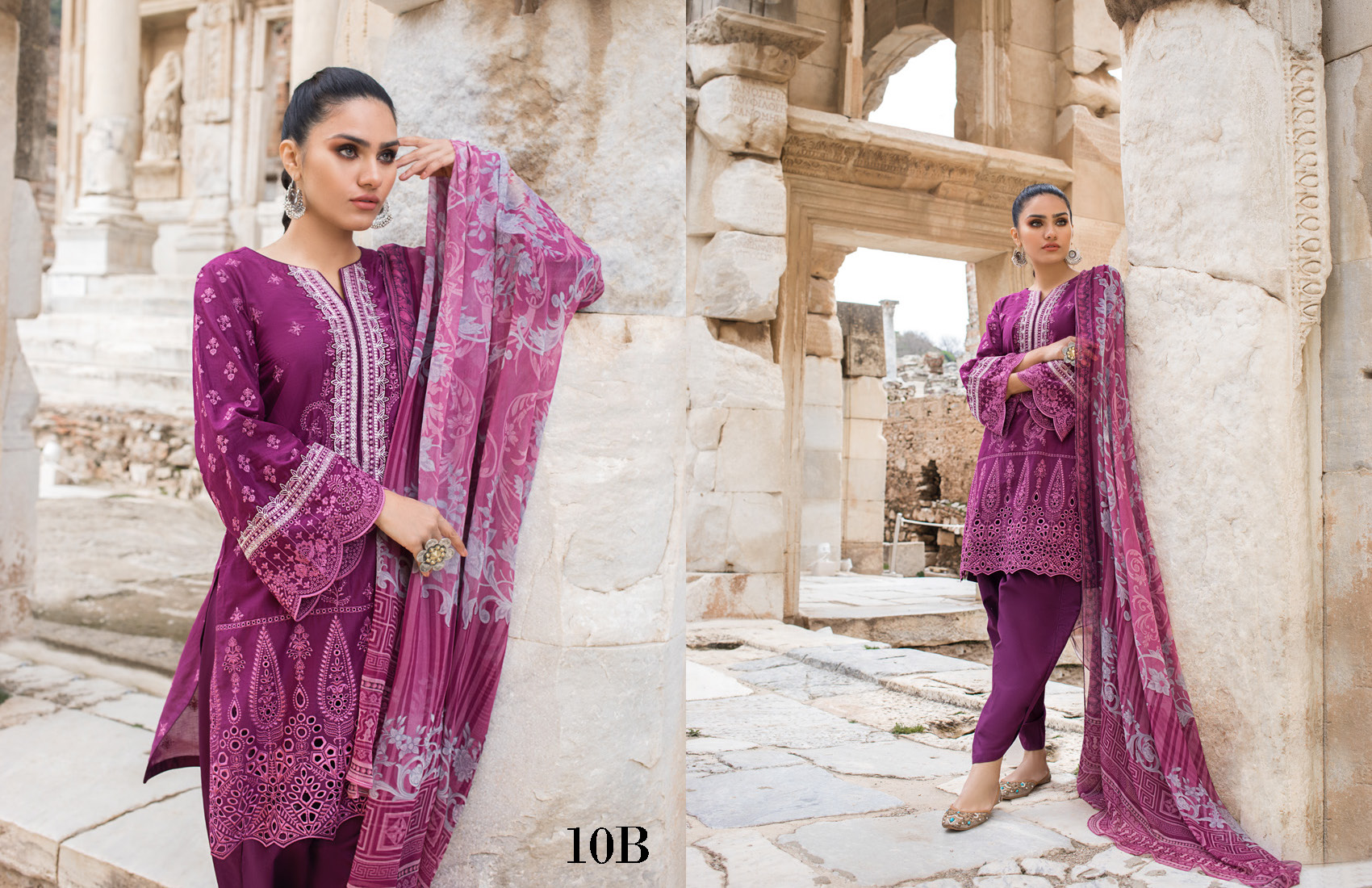 ZAINAB CHOTTANI - Luxury Chikankari AYLIN-10B
