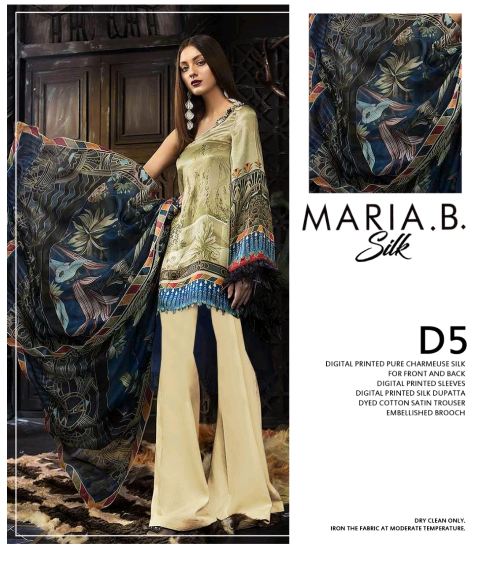 Maria B - Shamooz Silk
