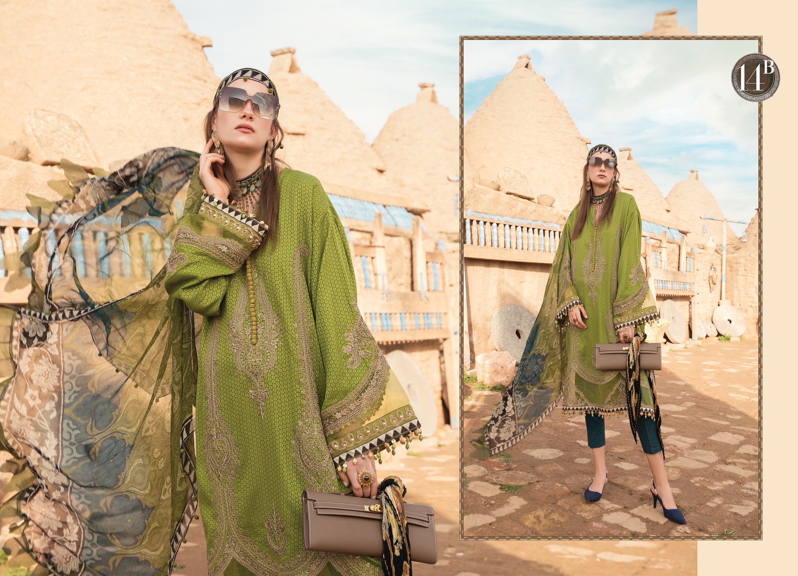 MARIA B LAWN D-2114-B