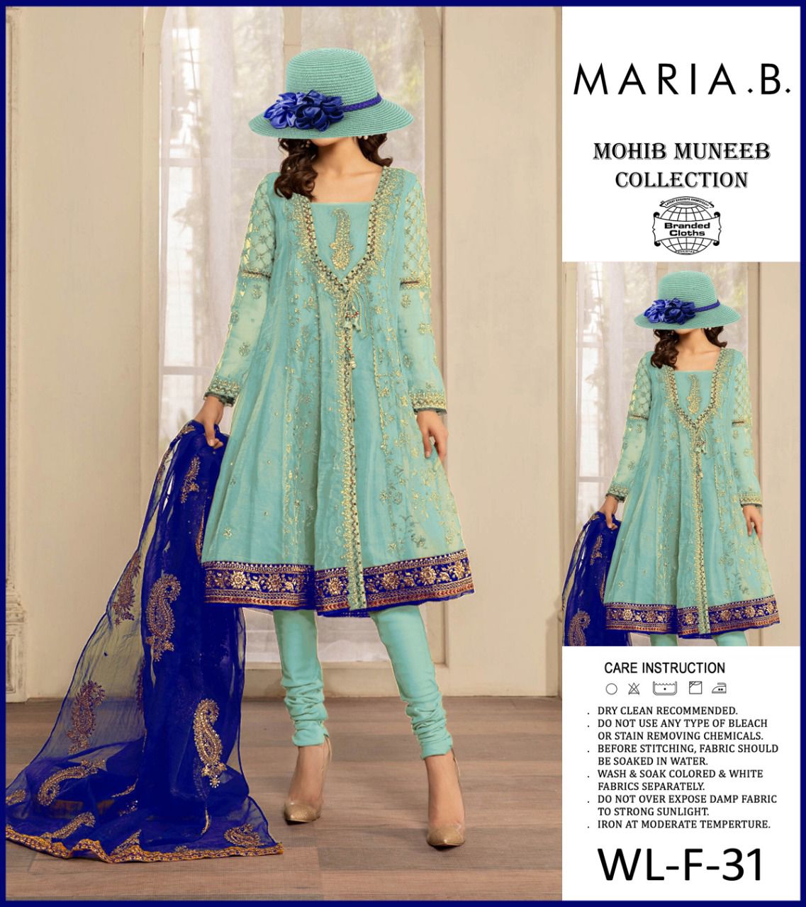 Maria B - LUXURY DHANNAK 3PCS