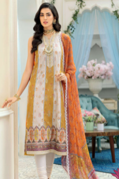 NOOR BY SAADIA ASAD LAWN PRINTS 2025 3A