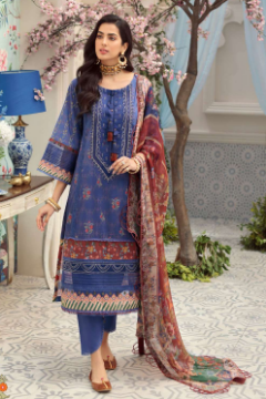 NOOR BY SAADIA ASAD LAWN PRINTS 2025 5B