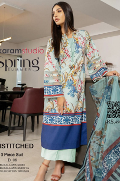 ALKARAM STUDIO SPRING SUMMER LAWN