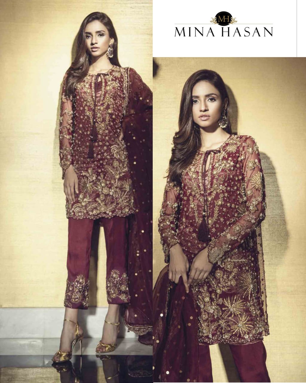 MINA HASSAN LUXURY CHIFFON COLLECTION