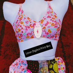 Bra + Paintee - Digital Print Lawn 