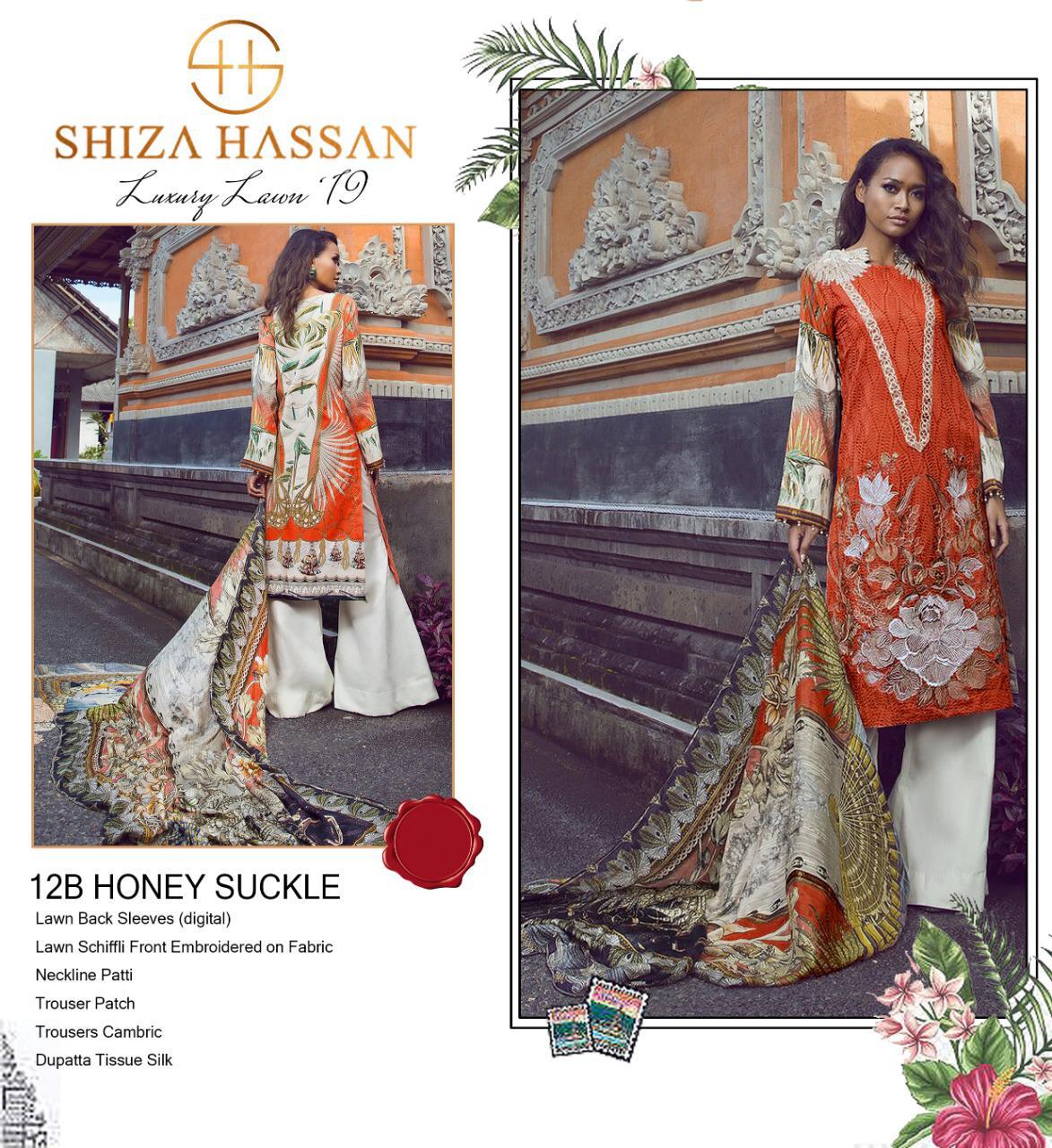 KING REPLICA SHIZA HASSAN LUXURY LAWN