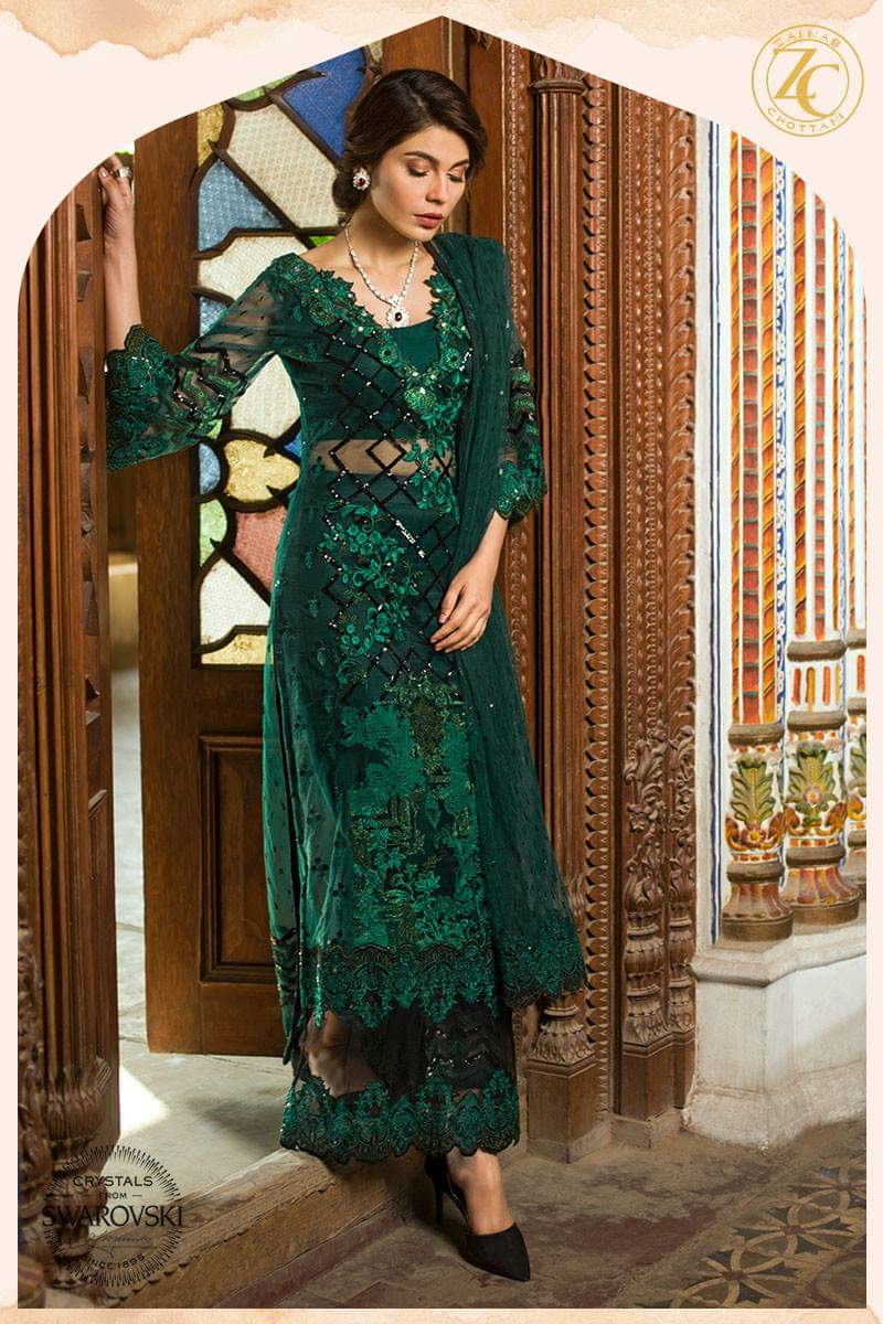 ZAINAB CHOTTANI LUXURY CHIFFON