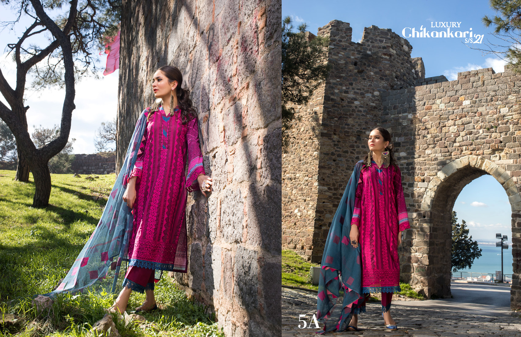 ZAINAB CHOTTANI - Luxury Chikankari YILDIZ-5A