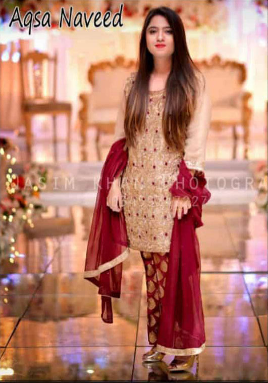 Aqsa Naveed - Lawn 2pc