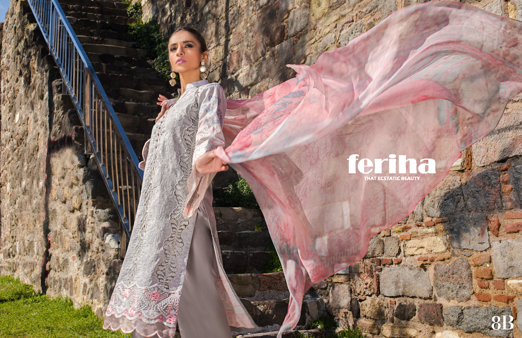 ZAINAB CHOTTANI - Luxury Chikankari FERIHA-8B