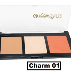 Amelia Blusher & Highlighter Trio - Charm-01