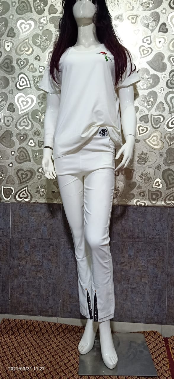 LADIES SHIRT AND TROUSER