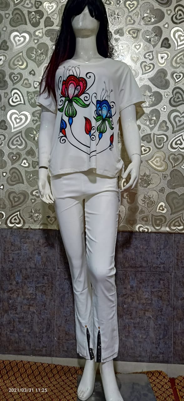 LADIES SHIRT AND TROUSER