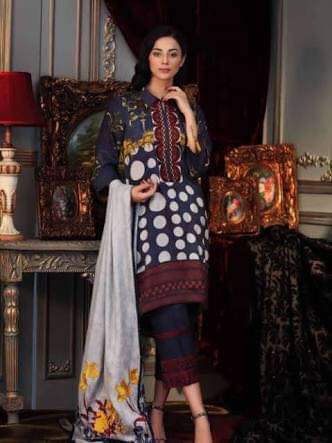 Charizma - Linen Heavy Gala Embroidered