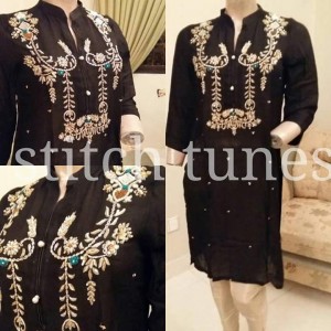 Hand Embroidered Kurti