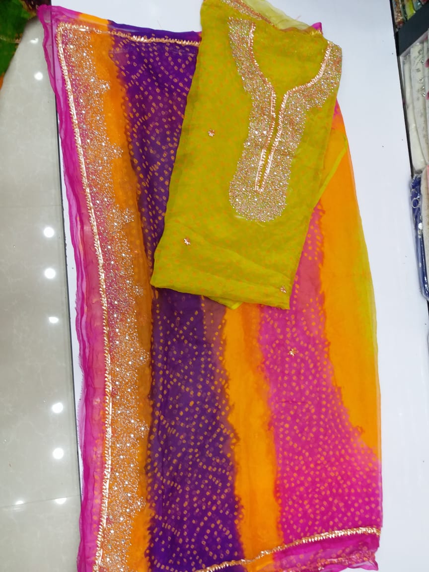 Gota Dress For Mehndi