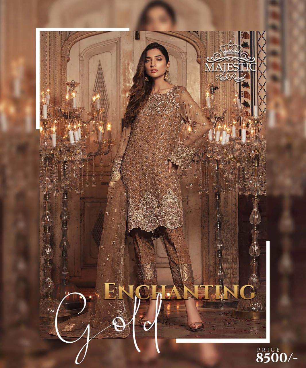 Embroyal - Chiffon 3pcs