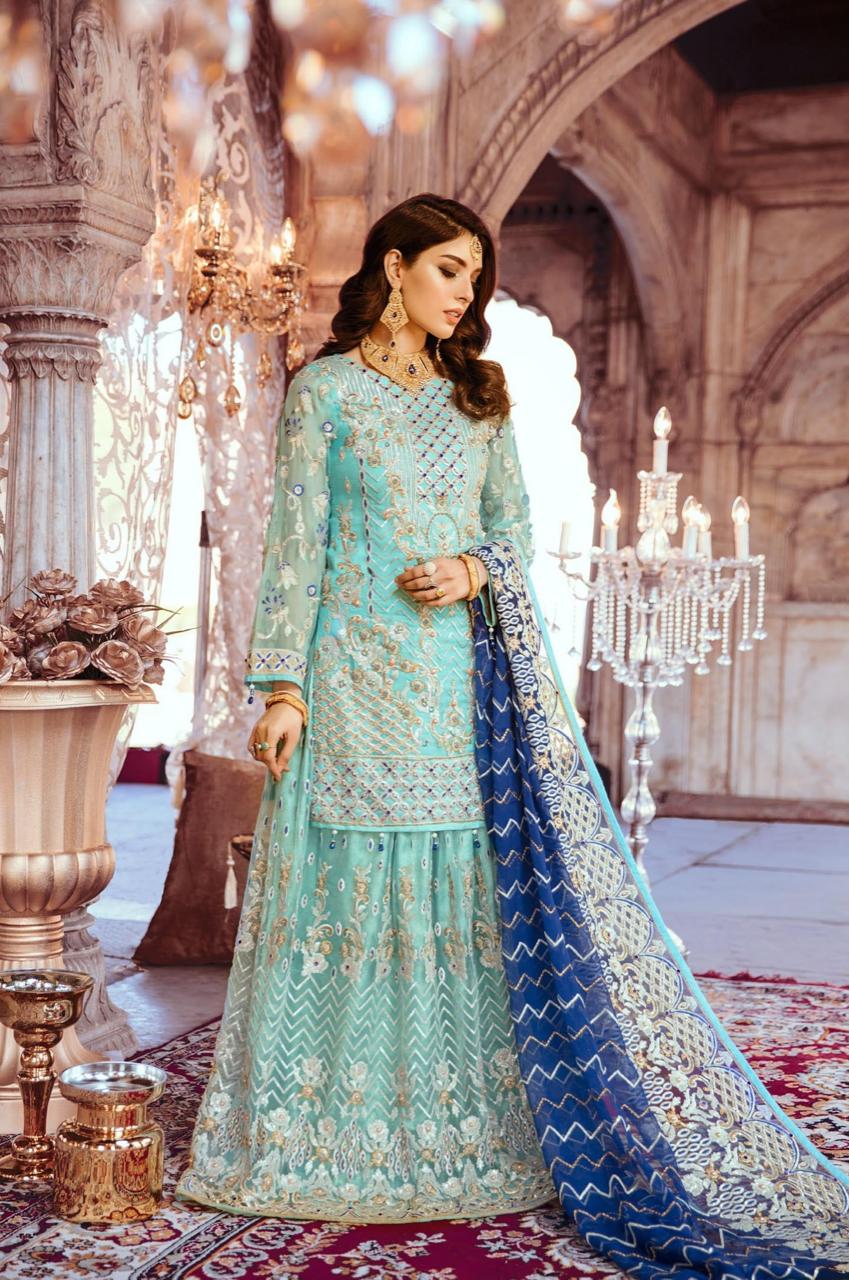 Emaan Adeel Luxury Lawn 3 Pcs