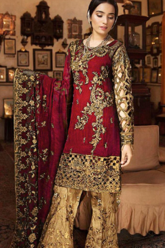 ZEBTAN LINEN FULL FRONT EMBROIDERED