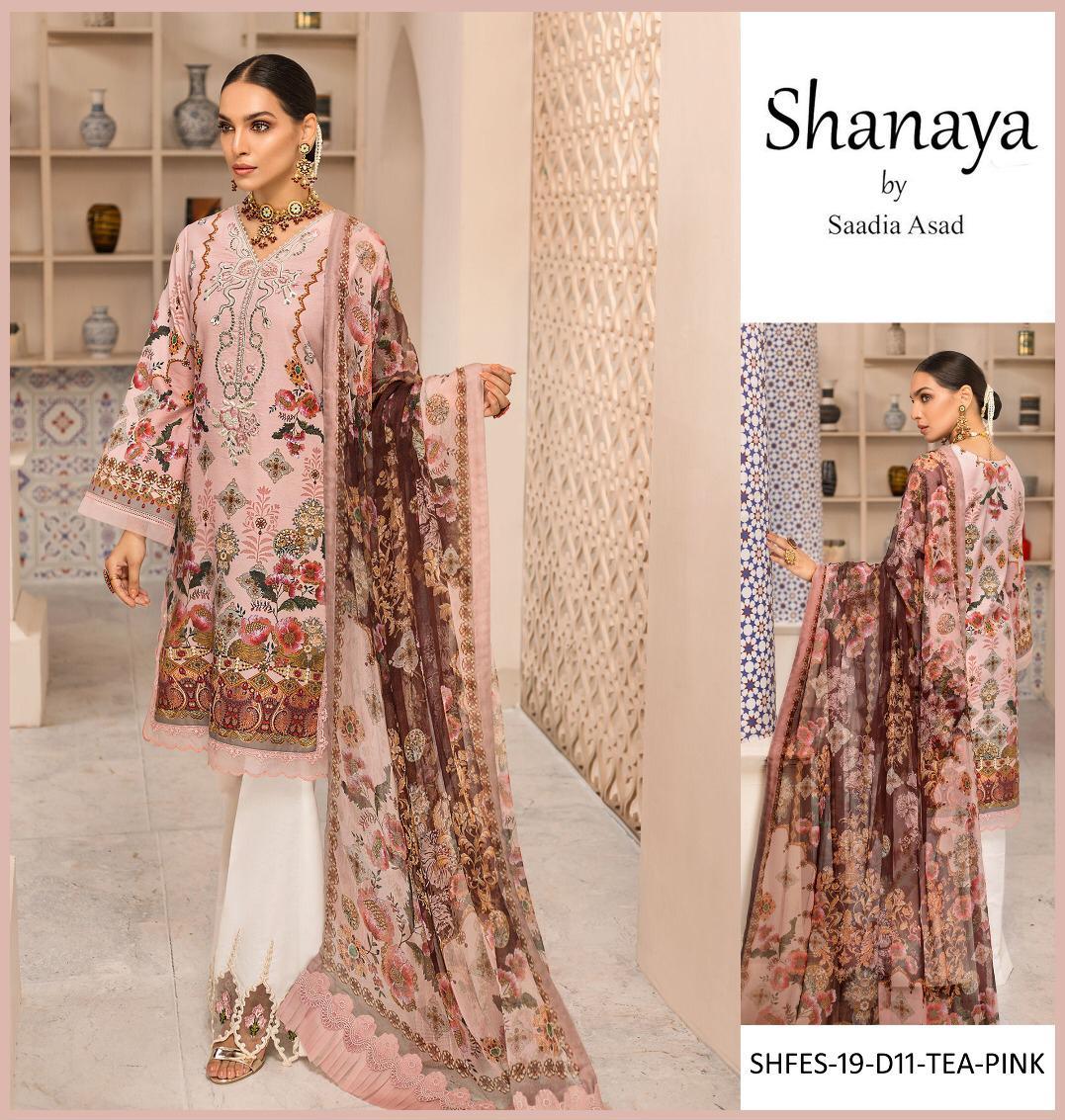 SHANAYA LINEN HEAVY GALA EMBROIDERED