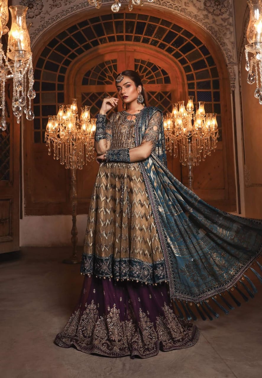 MARIA.B EMBROIDERED LUXURY CHIFFON COLLECTION