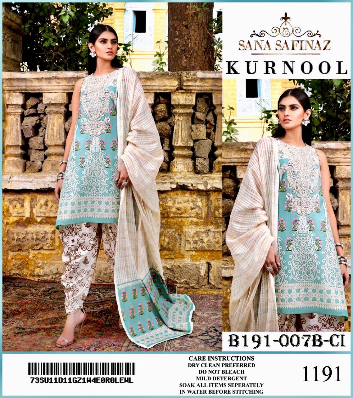 Sana Safinaz - Linen With Wool Shawl