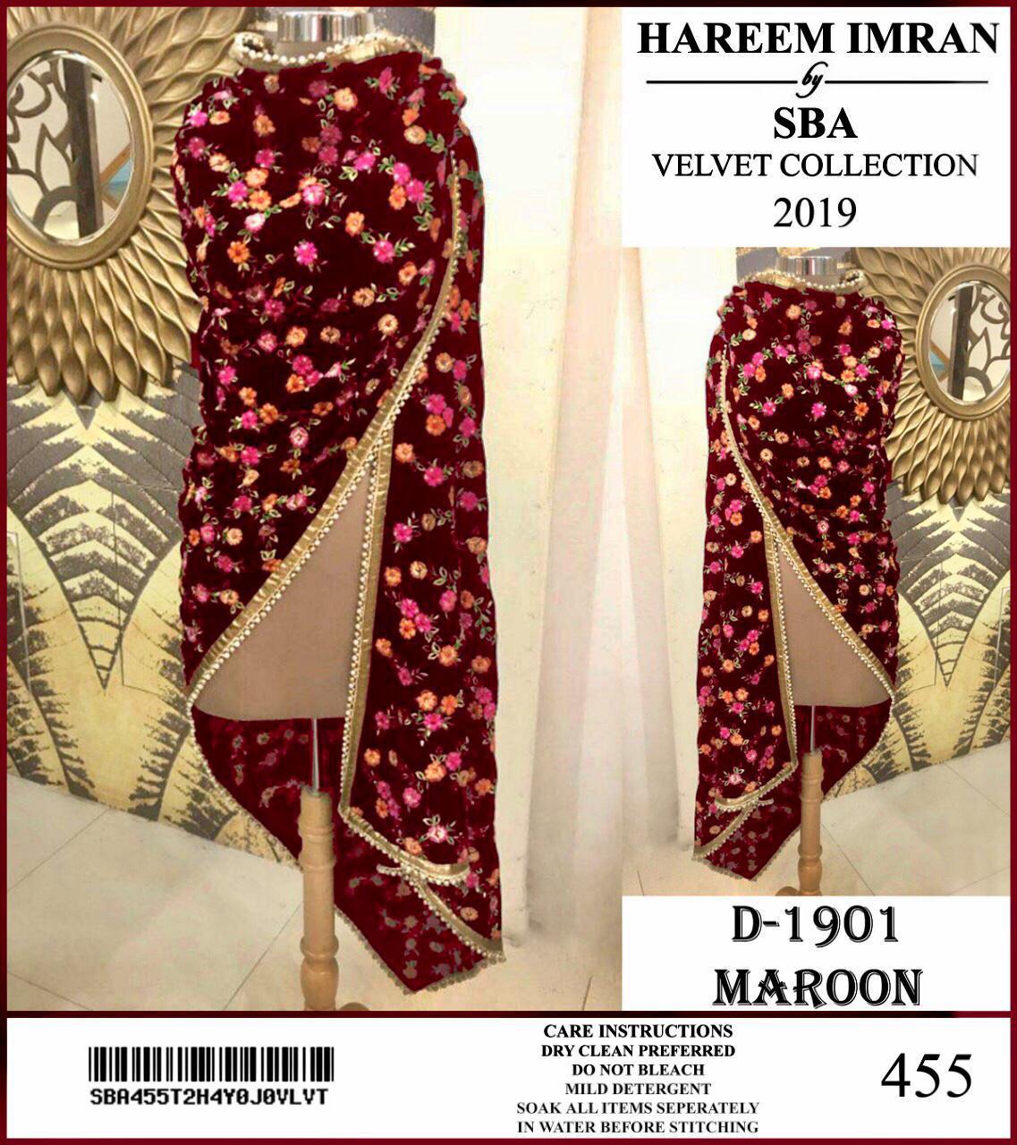 Hareem Imran Velvet Shawl